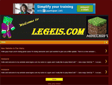 Tablet Screenshot of legeis.com
